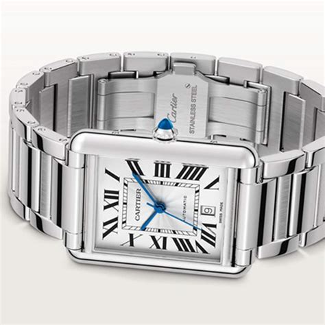 cartier tank watch movement|cartier watches automatic movement.